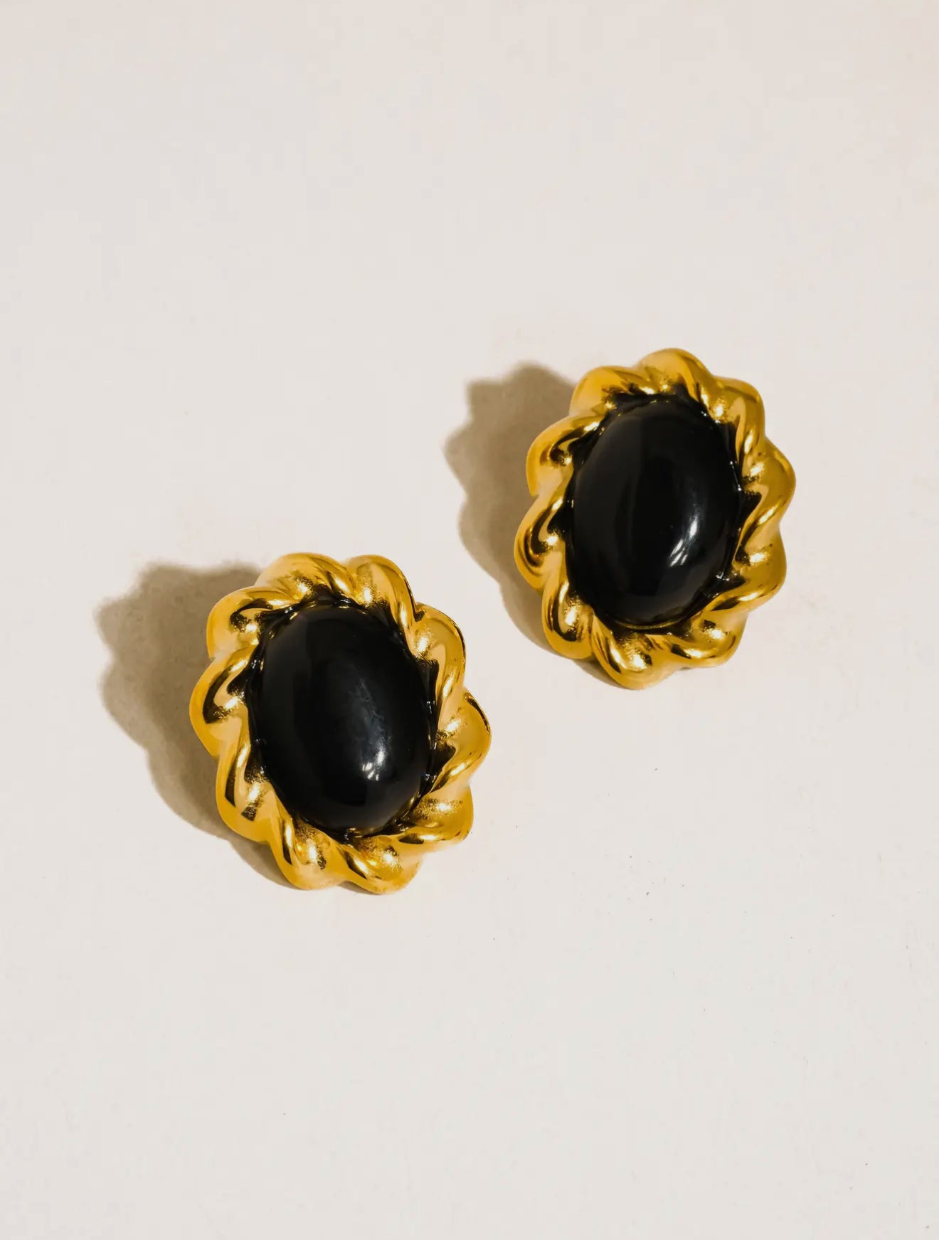 Black Vintage Earrings