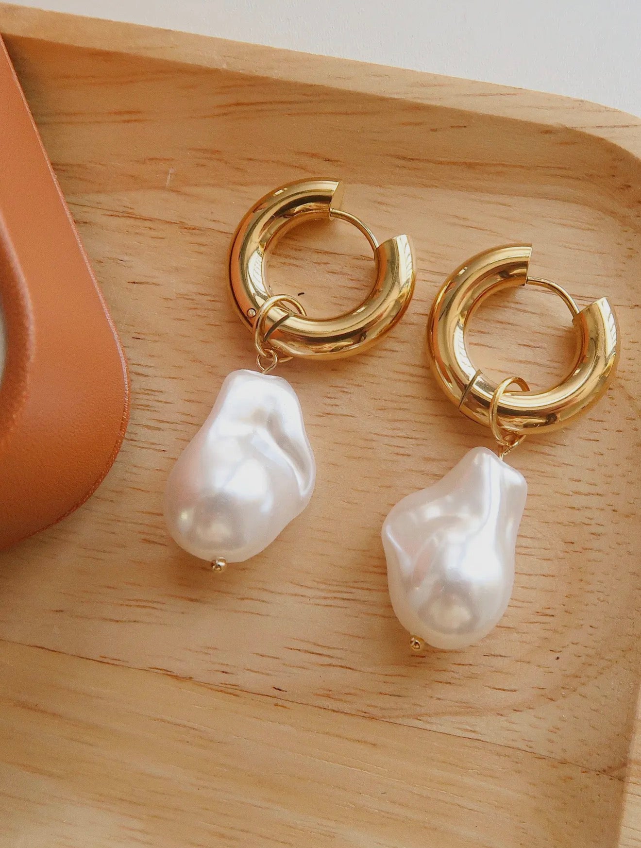 Statement Pearl Earrings