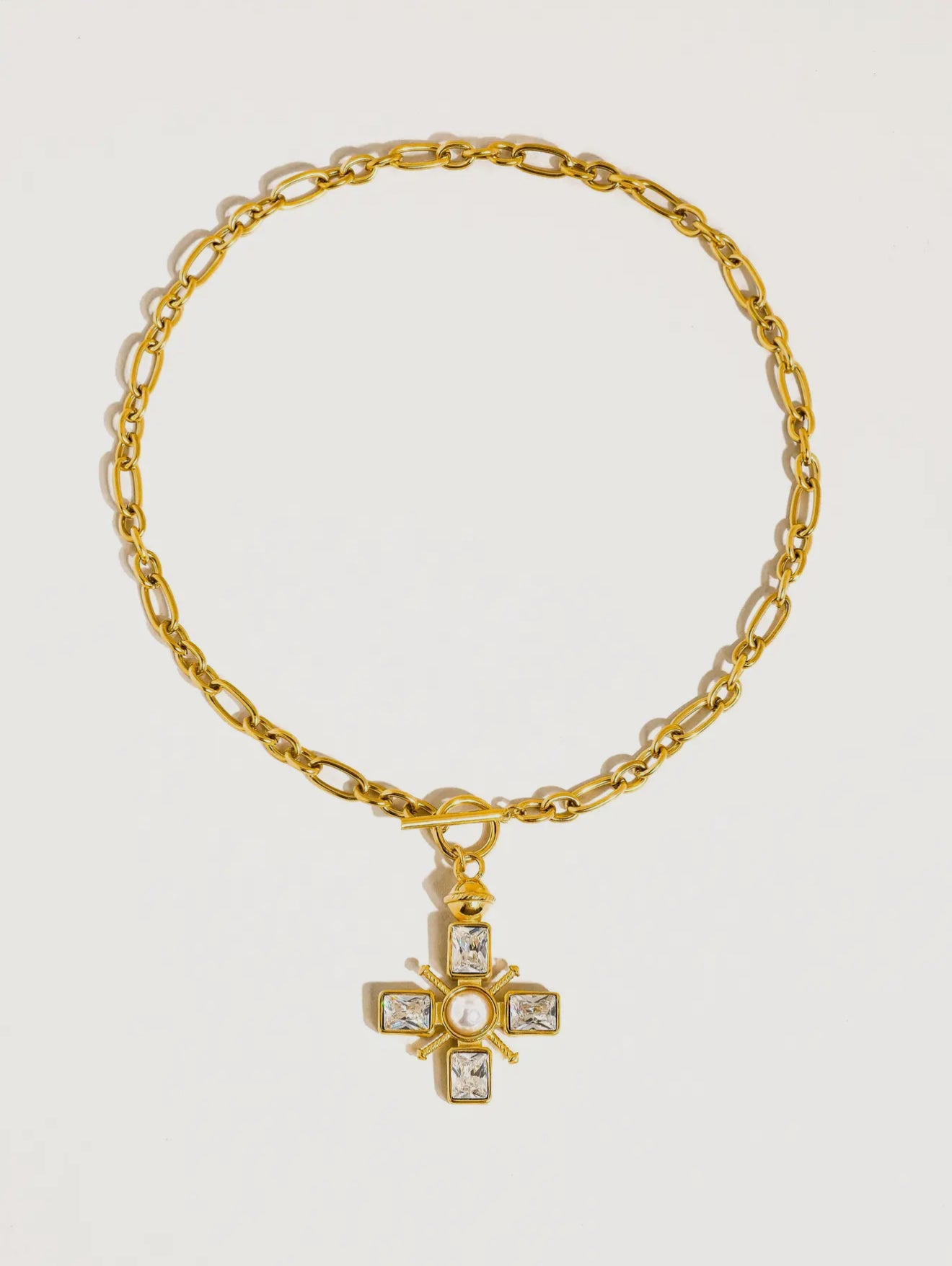 Large Cross Necklace