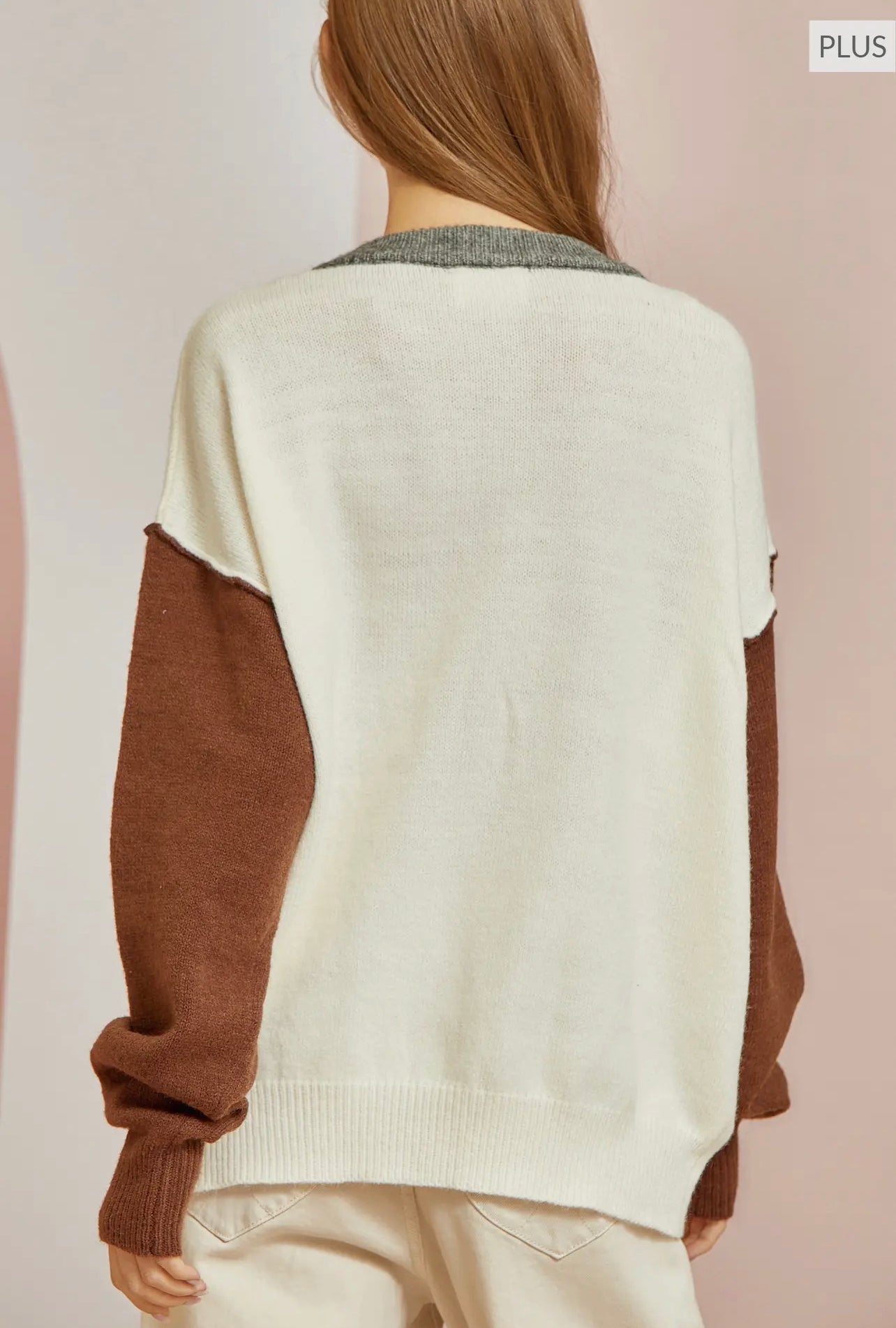 CURVE - Button Down Sweater