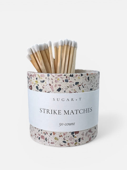 Apothecary Matches - Terrazzo