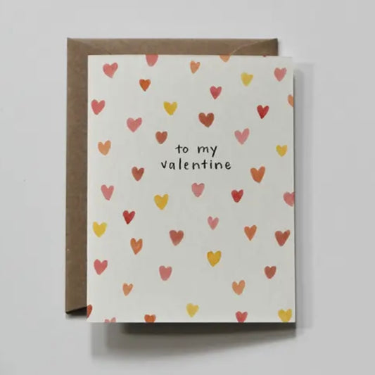 Greeting Card - To my Valentine