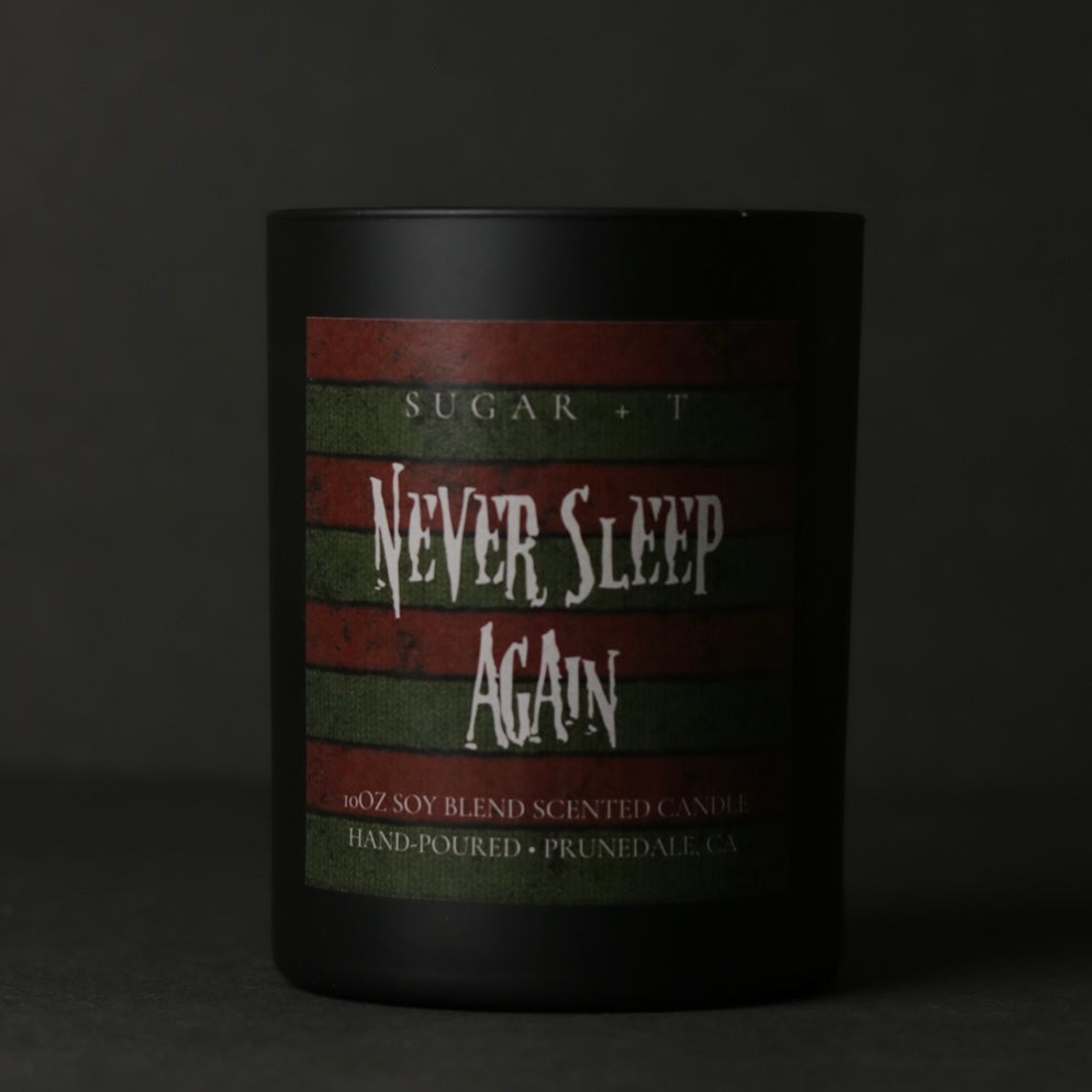 Never Sleep Again Scented Candle