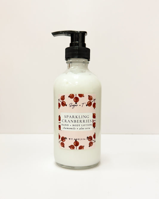 Sparkling Cranberries Hand & Body Lotion