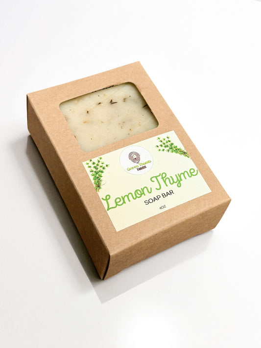 Green Thumbs Farms - Lemon Thyme Soap Bar