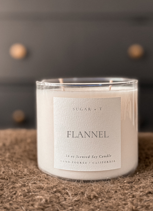Flannel Scented Candle