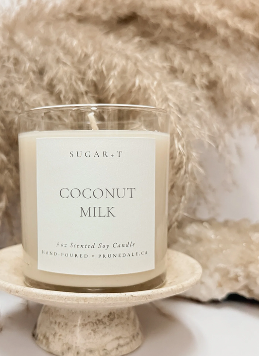 Coconut Milk Scented Candle