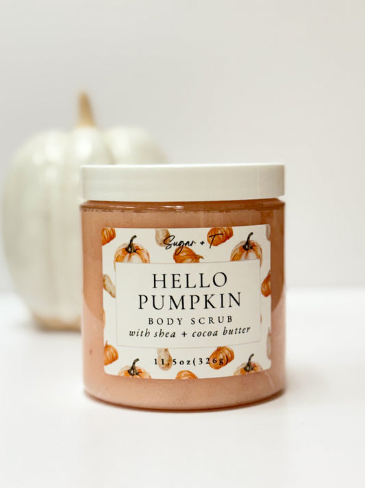 Hello Pumpkin Body Scrub
