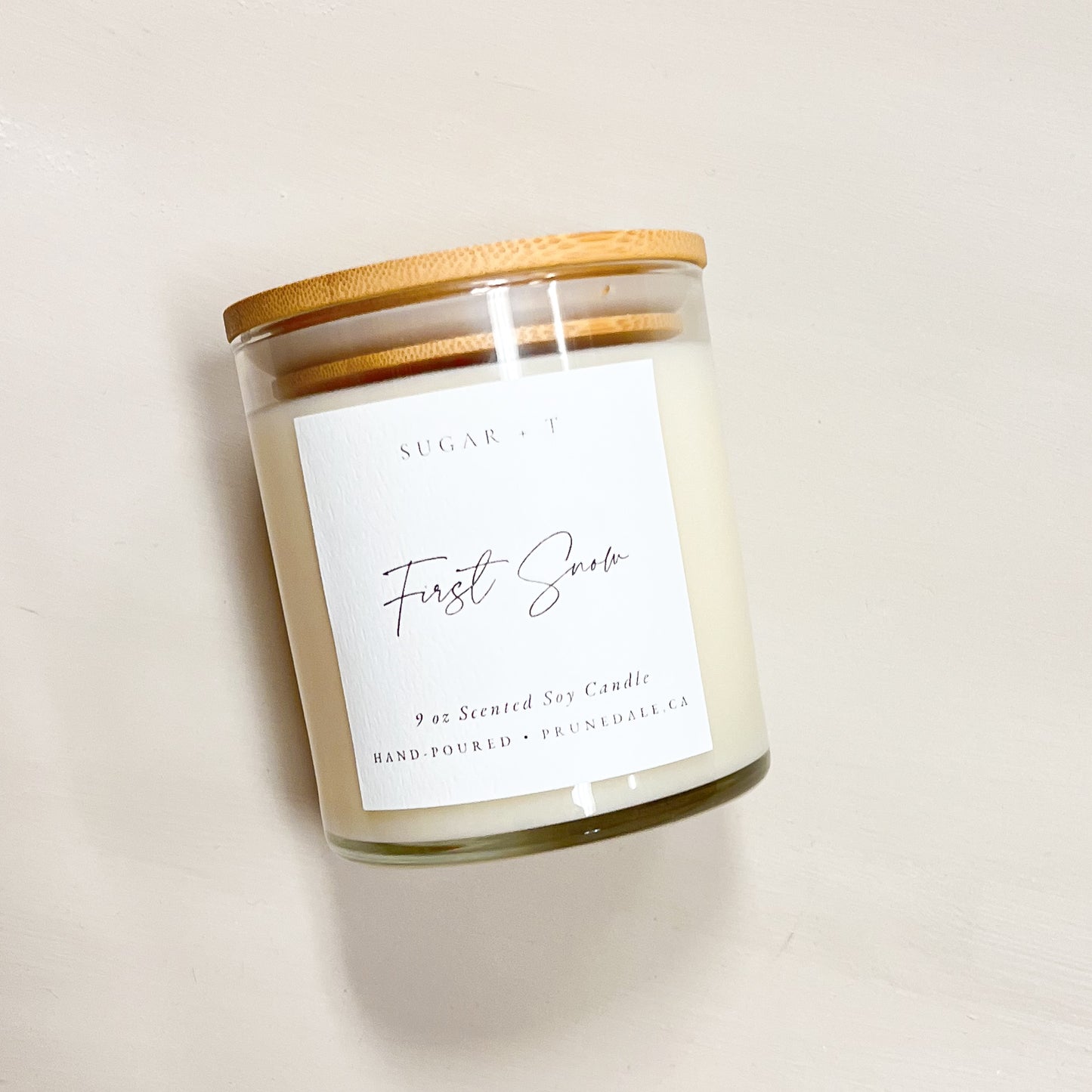 First Snow Scented Candle