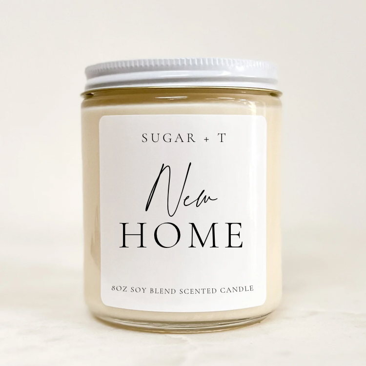“New Home” Scented Candle