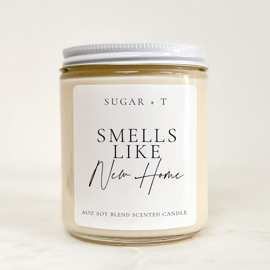 “Smells like New Home” Scented Candle