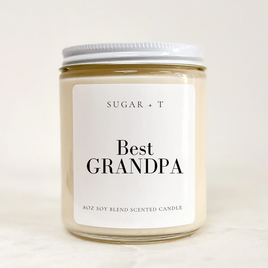 “Best Grandpa” Scented Candle