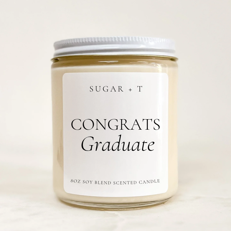 “Congrats Graduate” Scented Candle
