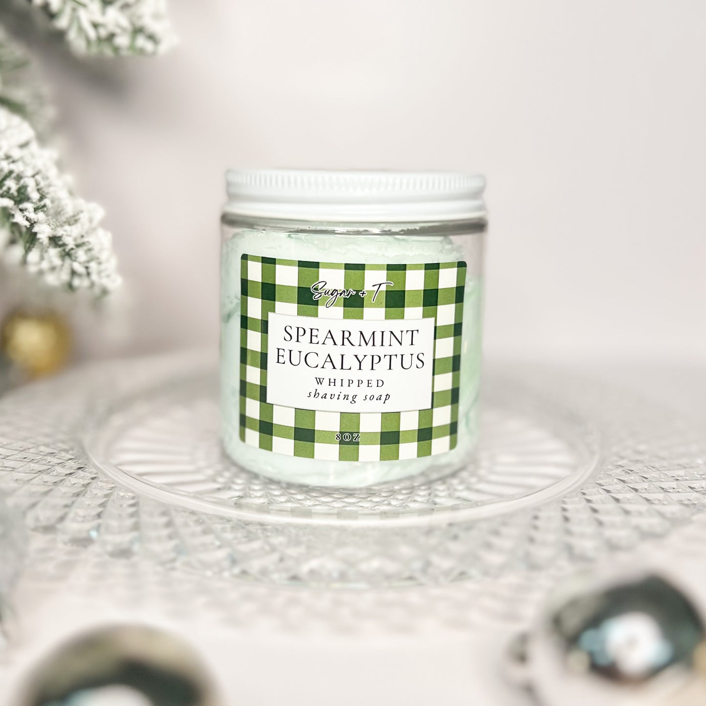 Spearmint Eucalyptus Whipped Soap
