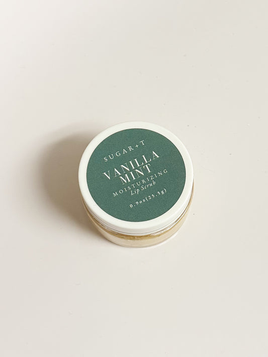 Vanilla Mint Sugar Lip Scrub
