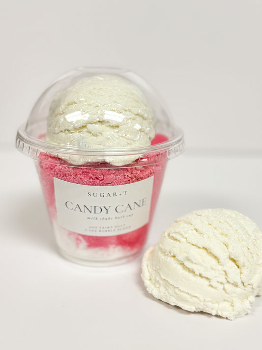 Twisted Peppermint Milkshake Bath Cup