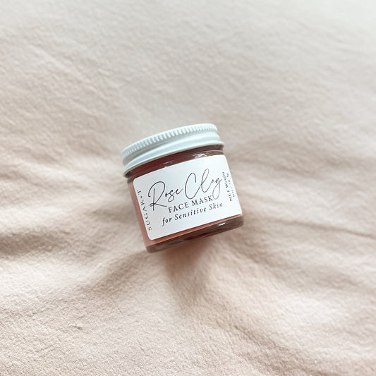 Minis - Rose Clay Face Mask