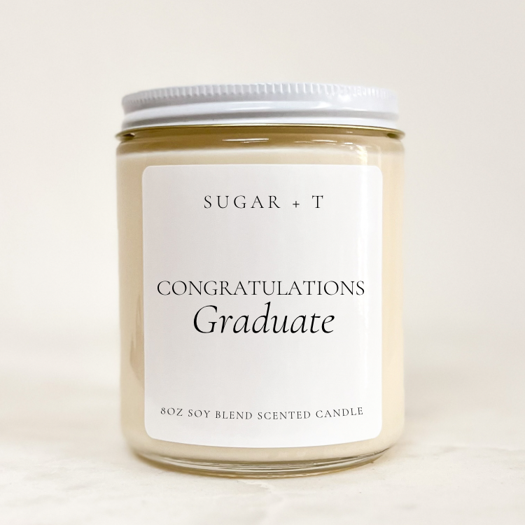 “Congratulations Graduate” Scented Candle