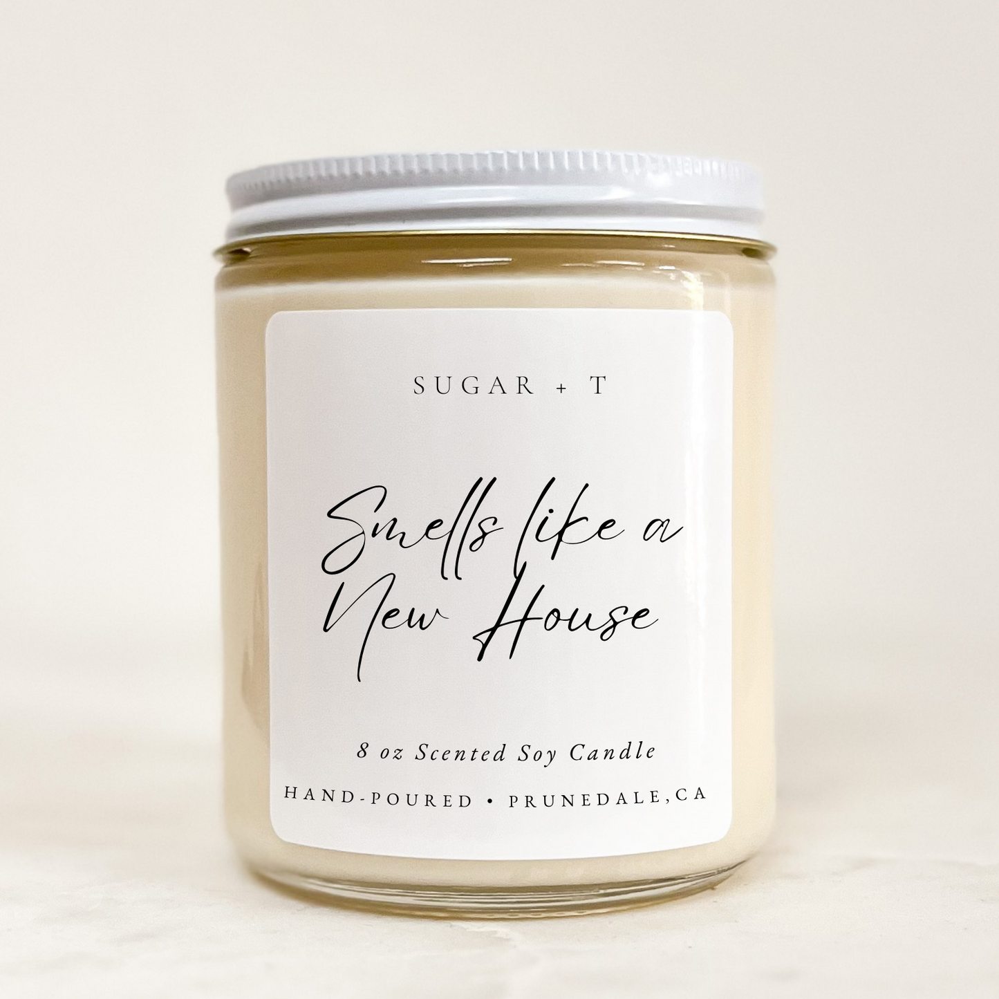 “Smells like New a House” Scented Candle