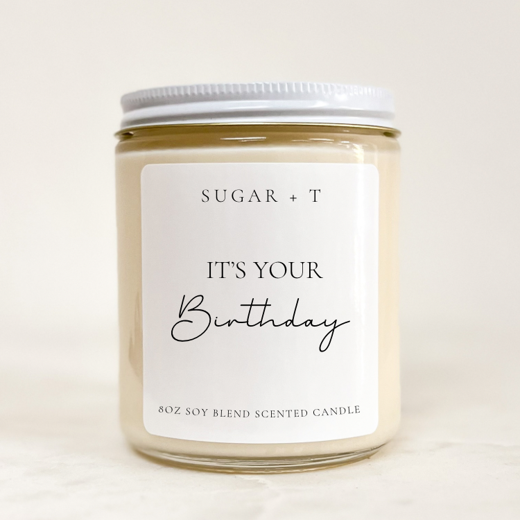 “It’s your Birthday” Scented Candle