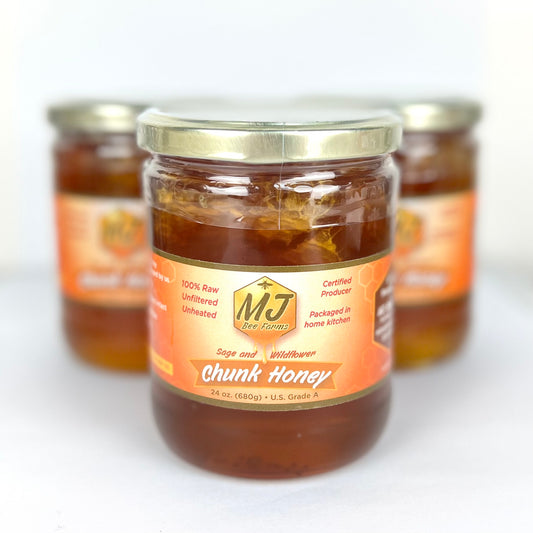 MJ Bee Farms Chunk Honey