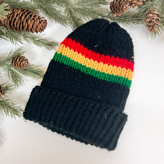 Aleman Creations - Knit Beanie - Multi Color