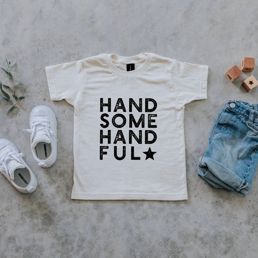 Aiden Boy - Handsome Handful Organic Tee