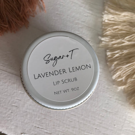Lavender Lemon Sugar Lip Scrub