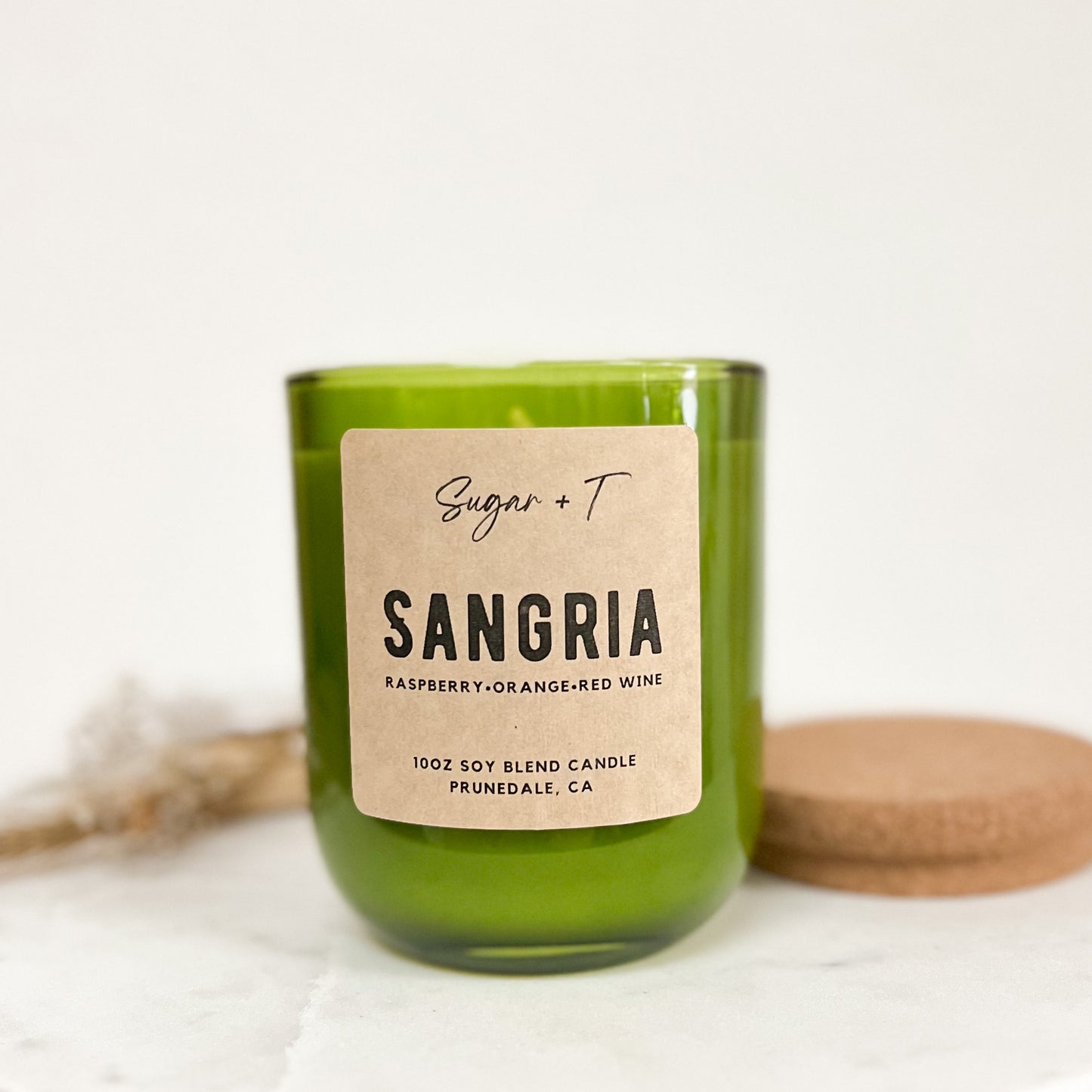 Sangria Scented Wine Candle