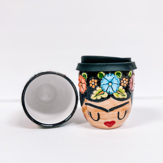 Azucar - Talavera Travel Mug - Frida