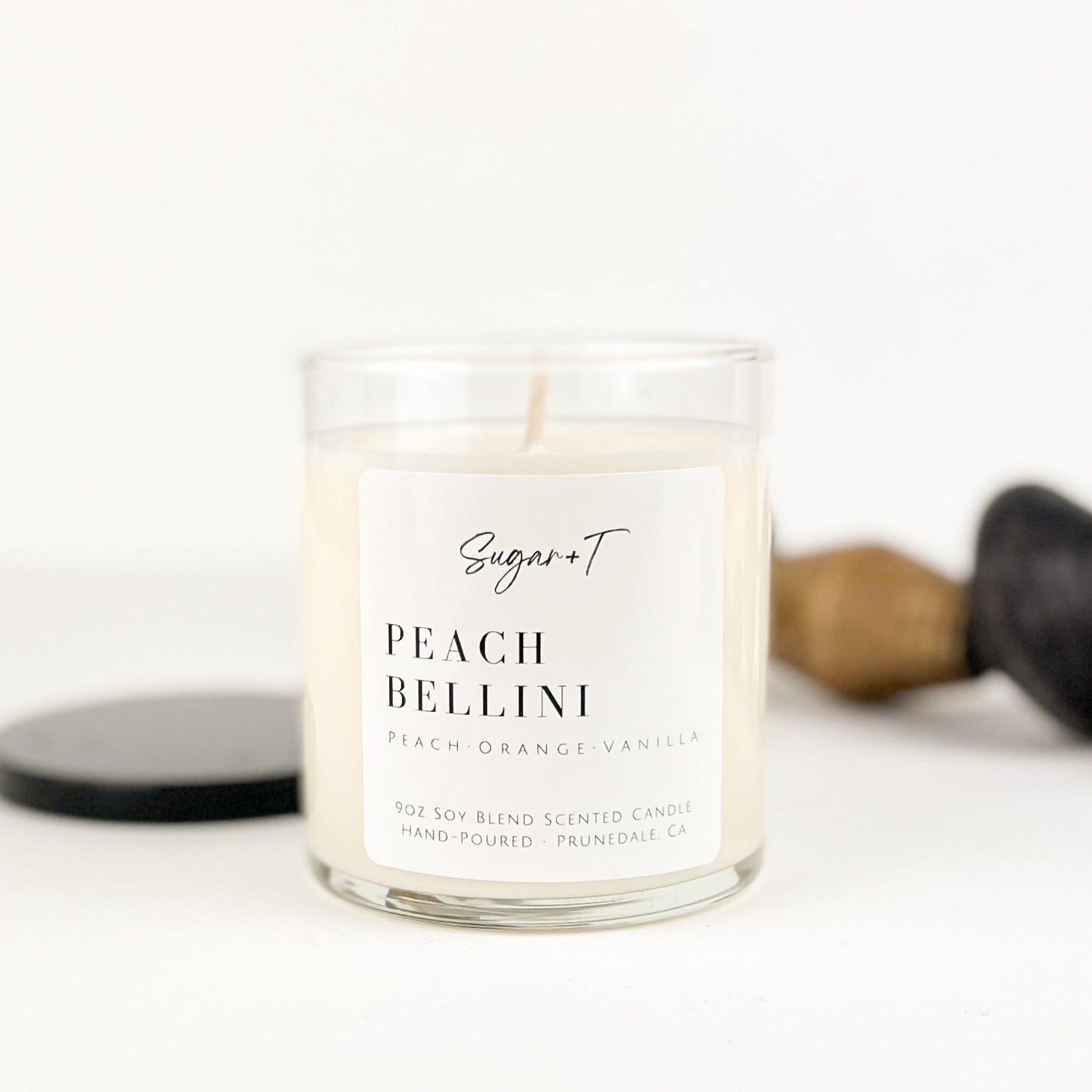 Peach Bellini Scented Candle