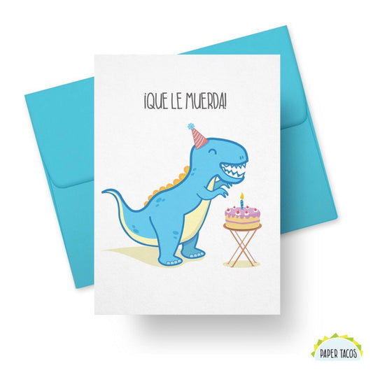 Greeting Card - Que le Muerda