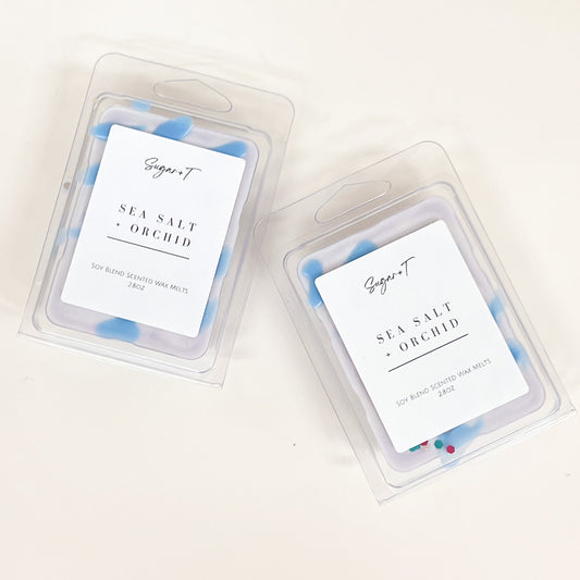 Sea Salt + Orchid Scented Wax Melts