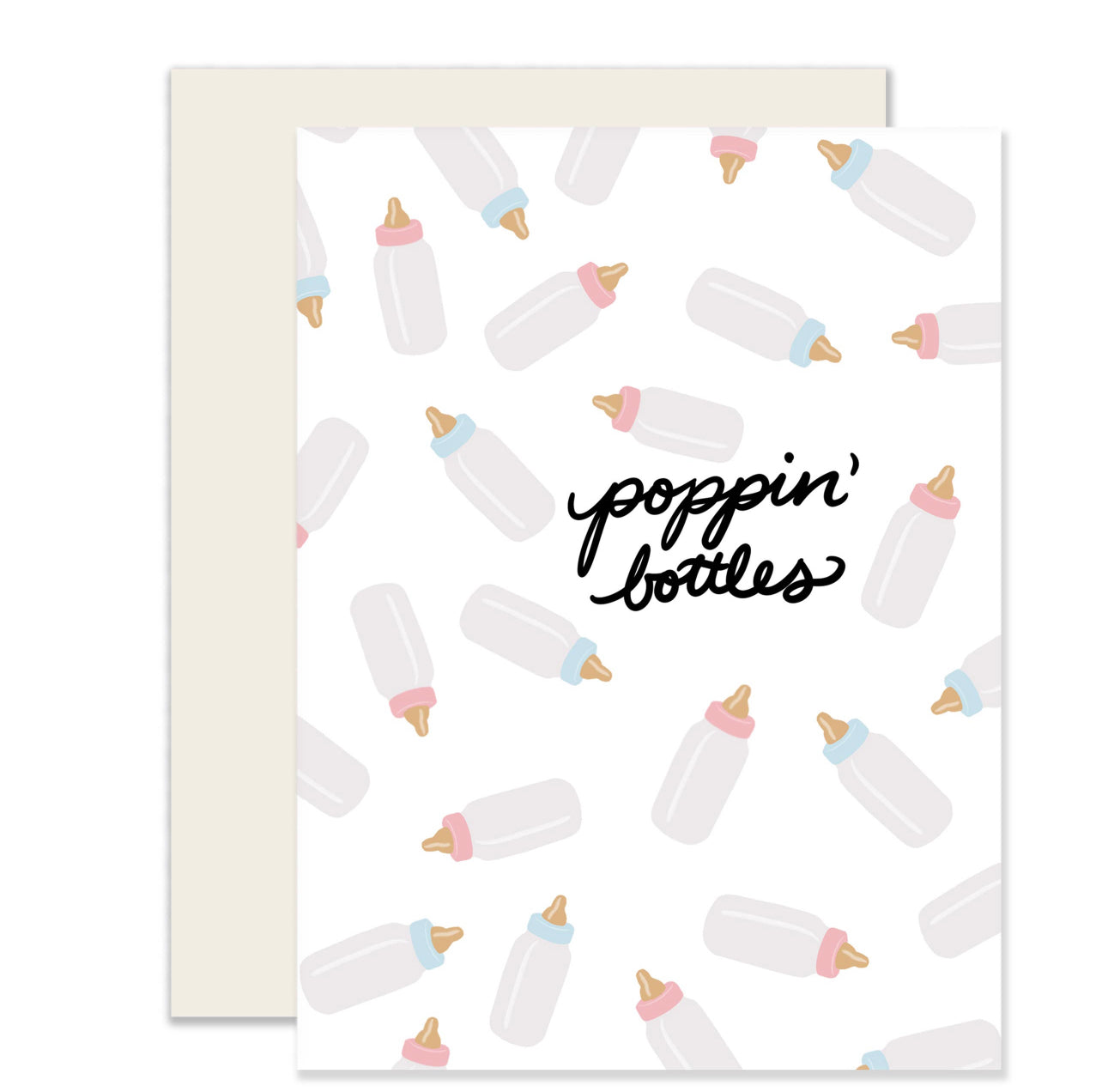 Greeting Card - Poppin’ Bottles