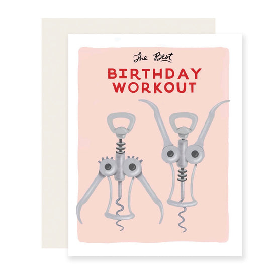 Greeting Card - Birthday Workout