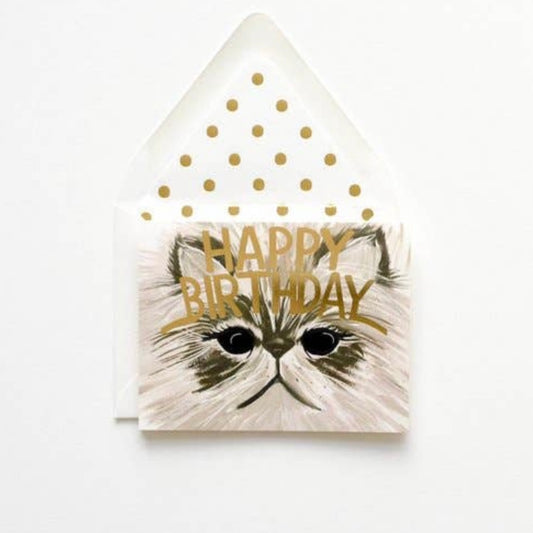 Greeting Card - Handsome Cat Card