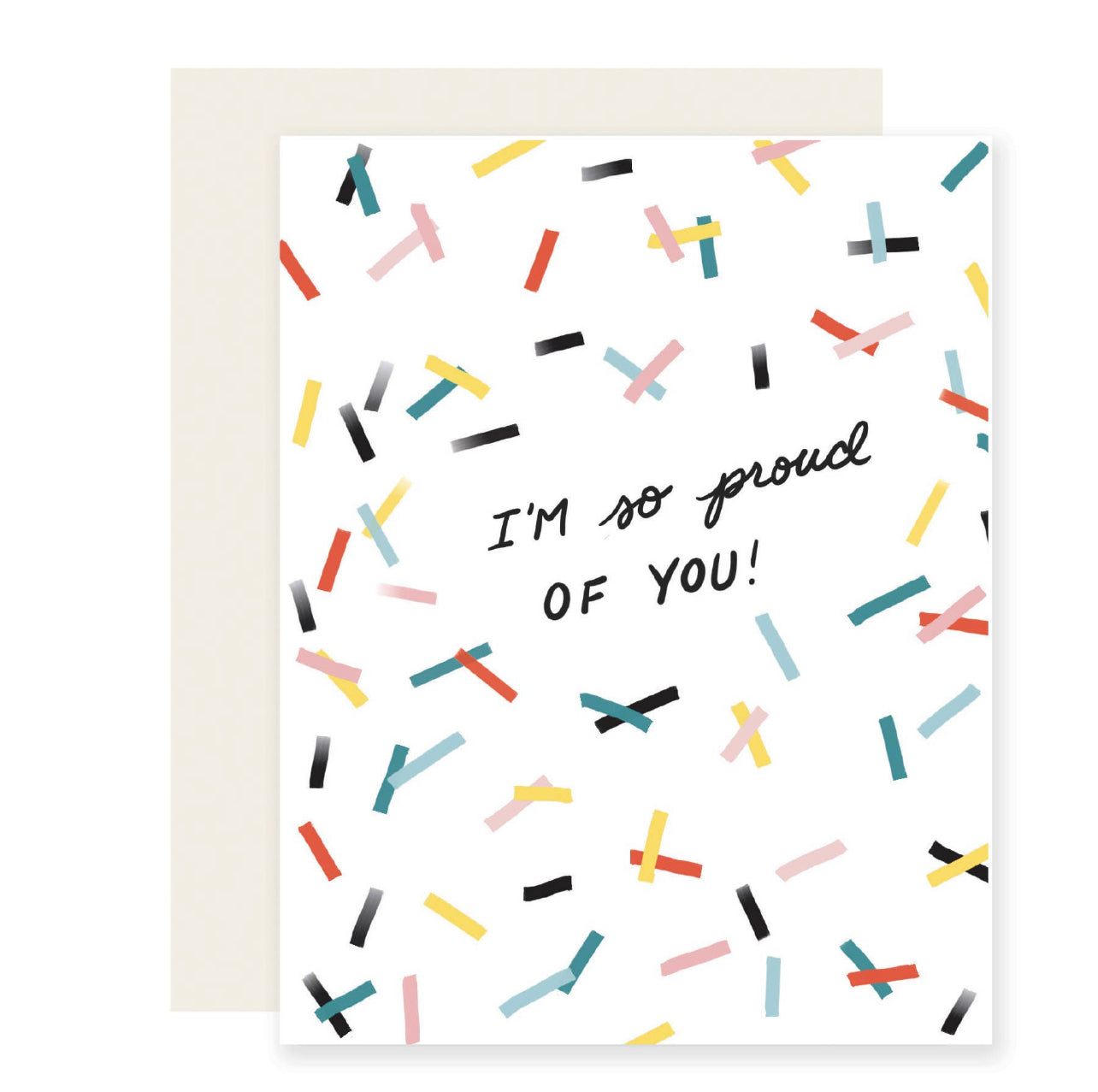 Greeting Card - So Proud of You