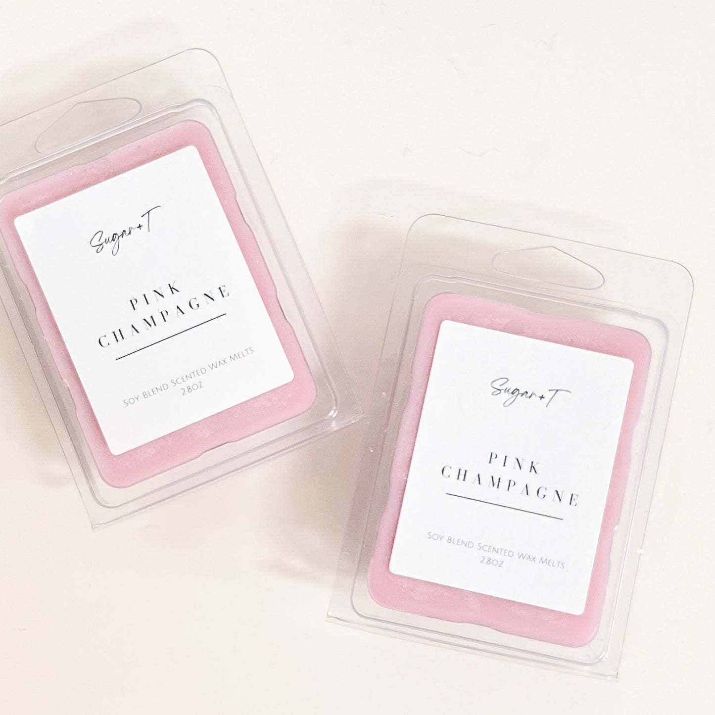 Pink Champagne Scented Wax Melts