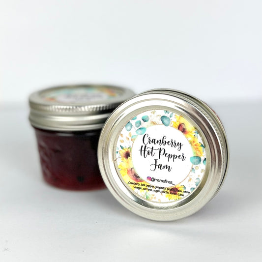 MamaFinas Cranberry Hot Pepper Jam