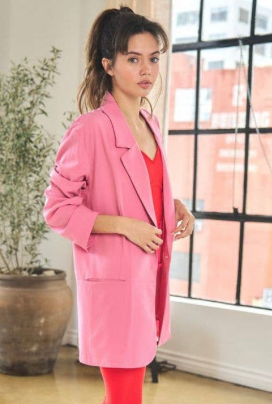 Moonchild CURVE - Pink Blazer
