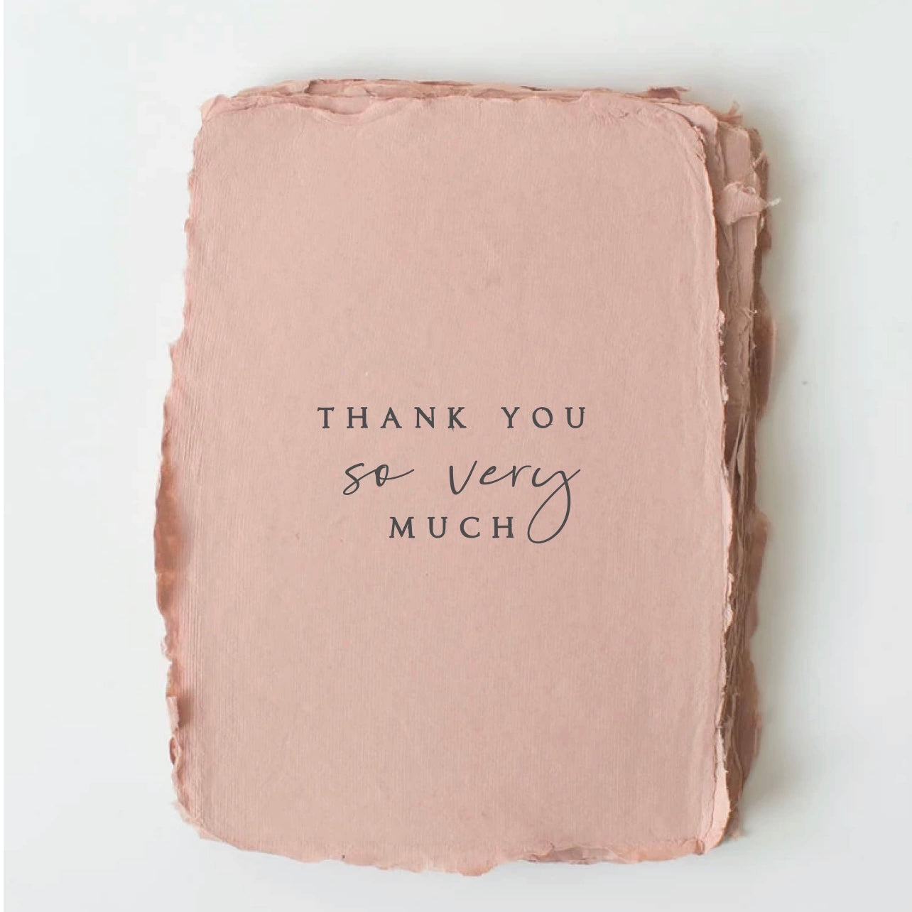 Greeting Card - Thank you so very much